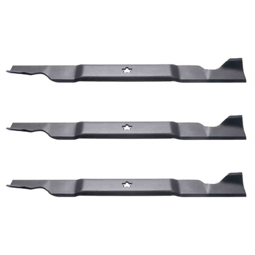 22-7/8" Oregon Blade Kit(3 Pack) Compatible With ARIENS OEM 777405380 - 5 pt. star" Center Hole Diam._A7 - Image 1