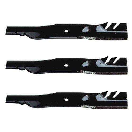16-9/16" Universal OEM 392-047 Oregon Blade Kit(3 Pack) 11/16" Center Hole 3" Width 0,25" Thickness 1" Air Lift - Image 1