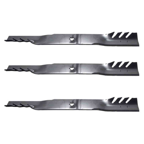 22-7/8" Oregon Blade Kit(3 Pack) Compatible With ARIENS OEM 532405380 - 5 pt. star" Center Hole Diam._A59 - Image 1