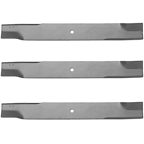 20-1/2" Universal OEM 91-255 Oregon Blade Kit(3 Pack) 5/8" Center Hole 2" Width 0,25" Thickness 5/8" Air Lift - Image 1