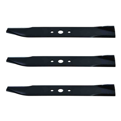 16-1/8" Universal OEM 91-705 Oregon Blade Kit(3 Pack) 3/4" Center Hole 2" Width 0,203" Thickness 1-1/16" Air Lift - Image 1