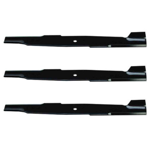 24-1/2" Universal OEM 92-035 Oregon Blade Kit(3 Pack) 5/8" Center Hole 3" Width 0,25" Thickness 1-3/16" Air Lift - Image 1
