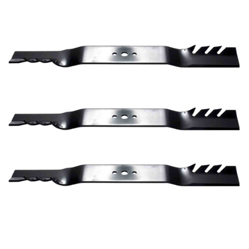 21-3/4" Oregon Blade Kit(3 Pack) Compatible With AYP OEM 152202 - 5/8" Center Hole Diam._A2 - Image 1