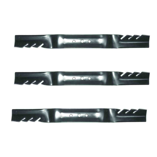 20-7/8" Oregon Blade Kit(3 Pack) Compatible With EXMARK OEM 108-0954 - 7/16" Center Hole Diam. - Image 1
