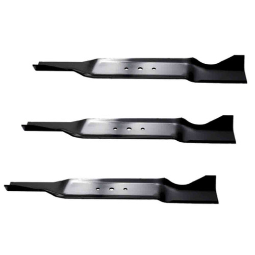 19-5/16" Oregon Blade Kit(3 Pack) Compatible With CUB CADET OEM 742-0537 - 3/8" Center Hole Diam. - Image 1