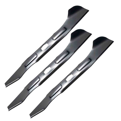 23-1/4" Oregon Blade Kit(3 Pack) Compatible With CUB CADET OEM 742P05510 - Diamond" Center Hole Diam. - Image 1 23-1/4" Oregon Blade Kit(3 Pack) Compatible With CUB CADET OEM 742P05510 - Diamond" Center Hole Diam. - Image 1