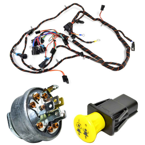 Wire Harness Kit For SCAG Cheetah II 61" Velocity Deck, 38.5hp Kawasaki FXEFI