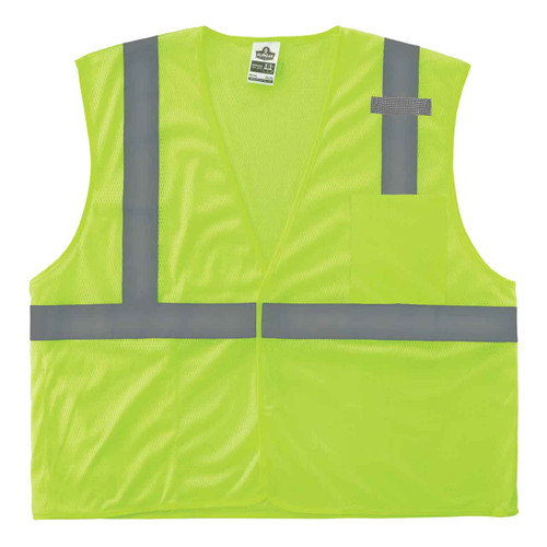 IRON1717-L - ECONO SAFETY VEST YELLOW (ARBORIST ORIGINAL OEM)