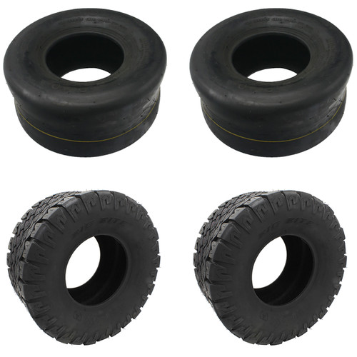 Complete Tire Kit For FasTrak Hustler Mower Model 941765