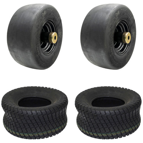 Complete Tire Kit For Super SF Hustler Mower Model 943514