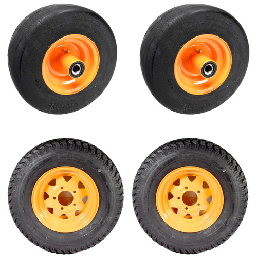 Complete Tire Kit For SCAG Cheetah II Model SCZII61V-38CVEFI