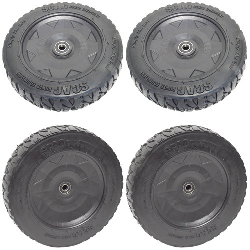 Complete Tire Kit For SCAG Self-Propelled Walkbehinds Model SFCII30-7CVS
