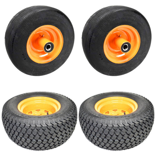 Complete Tire Kit For SCAG Tiger Cat II Model STCII52V-28BVEFI