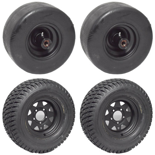 Complete Tire Kit For SCAG V-RIDE XL Stand up Mowers Model SVRXL61V-38CVEFI
