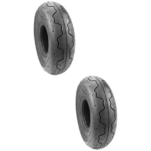 HD Tire Pack 10 x 3.00 x 4, Kenda Rib 4-ply Tube Type Tire.