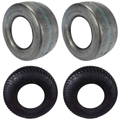Complete HD Tire Kit For SCAG Liberty Z Model SZL48H-24SR