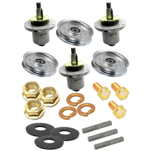 Complete Spindle Kit With Pulleys For Scag Liberty Z 42" Model SZL42H-21FR