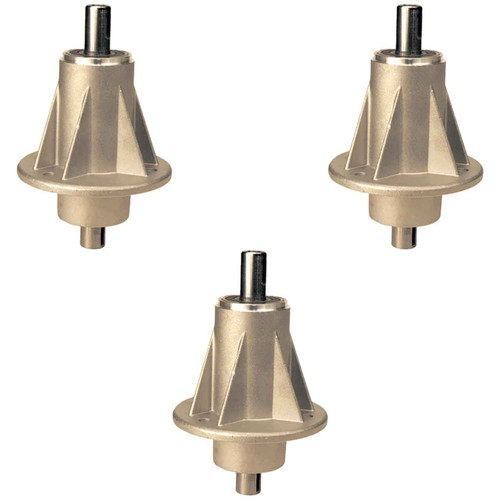 Spindle assembly Kit(3 Pack) For Castelgarden Mower replaces 82207202/0. Fits TC92, left hand threads. 92CM Decks.