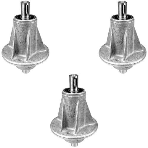 Spindle assembly Kit(3 Pack) For Castelgarden Mower replaces 82207203/0, right hand fits TC92. Left hand threads fits 92CM decks.