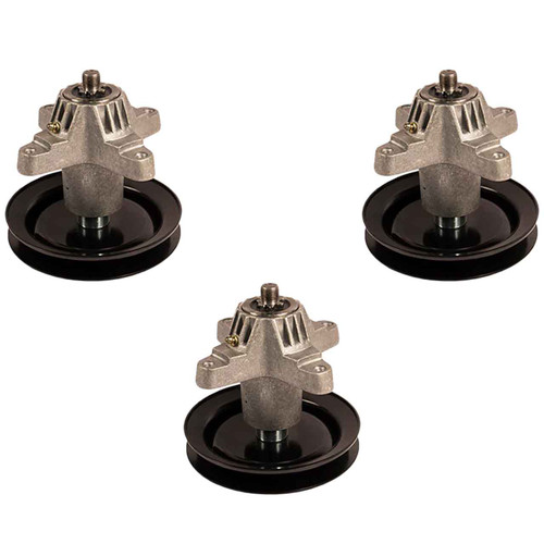 Spindle assembly Kit(3 Pack) For Cub Cadet Mower replaces 918-0624, 918-0659, 618-0659. Fits models with 42" decks.