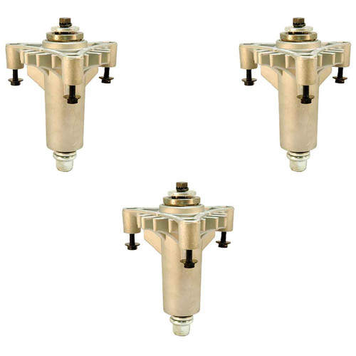 Spindle assembly Kit(3 Pack) For AYP Mower replaces 130794, 532130794, 13170, 532183170. With blade bolt & pulley nut.