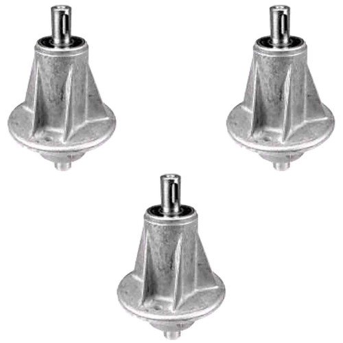 Spindle assembly Kit(3 Pack) For Castelgarden Mower replaces 82207201/0. Right hand spindle. For model TC92.