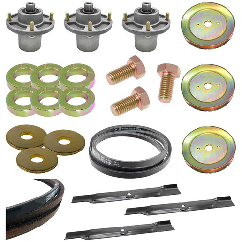Complete Deck Moving Parts Maintenance Kit For Hustler Raptor XD 60" Model 939769
