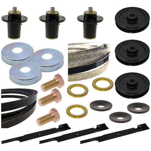 Complete Deck Moving Parts Maintenance Kit For Hustler X-One 72" Model 941971