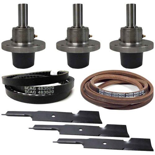 Spindle and Blade & Belt HD Kit For Scag V-Ride II   48" Model SVRII48V-23CV