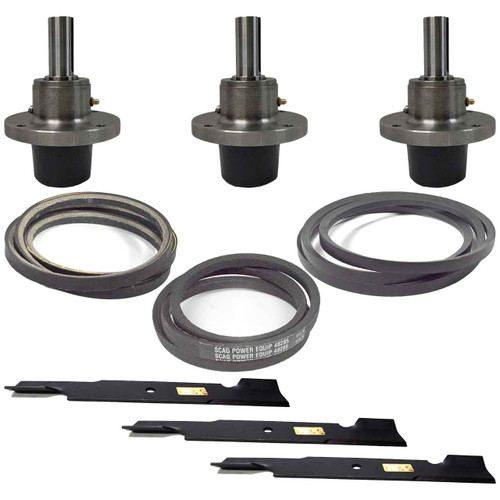 Spindle and Blade & Belt HD Kit For Scag Hydro Drive  52" Model SWZL52V-22FSE