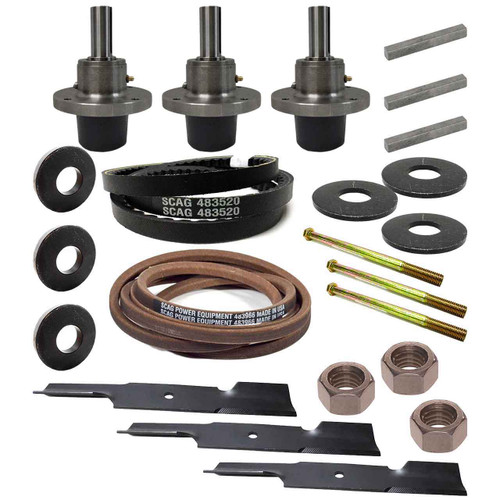 Deck Moving Parts Maintenance HD Kit For Scag V-Ride II   48" Model SVRII48V-22FX