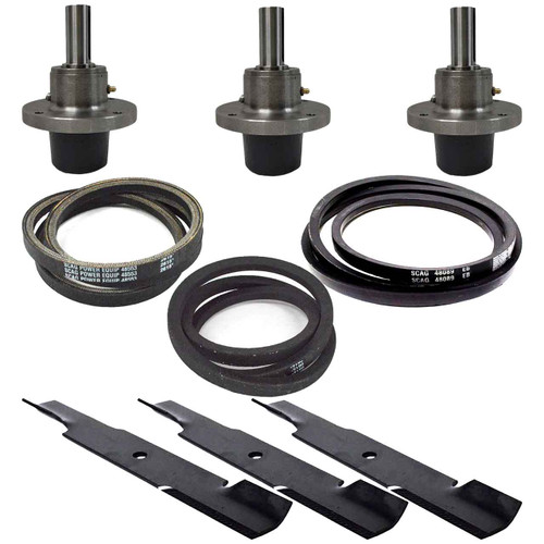 Spindle and Blade & Belt HD Kit For Scag Hydro Drive  48" Model SWZ48V-15FSE