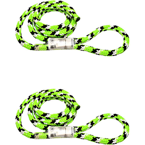 Green And Black ROT-1260TEV T-Vee Split Tail Rope (2-Pack) From TEUFELBERGER