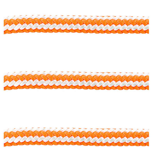Orange And White ROT-HIV150 Hi-Vee Climbing Rope (3-Pack) From TEUFELBERGER