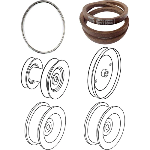 Husqvarna Pulleys And Belts For ST 424 Snow Blower