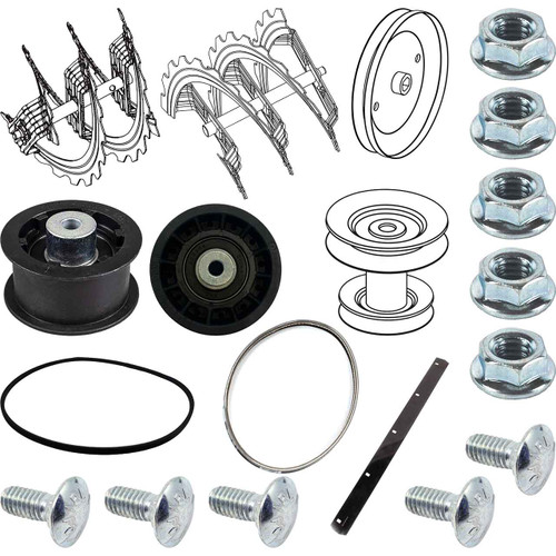 Husqvarna Pulleys & Belts And Auger Maintenance For ST 330P Snow Blower