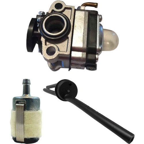 SHI AH230S-LW COMPLETE CARBURETOR FUEL FILTER-GROMMET-LINES PRIMER BULB KIT