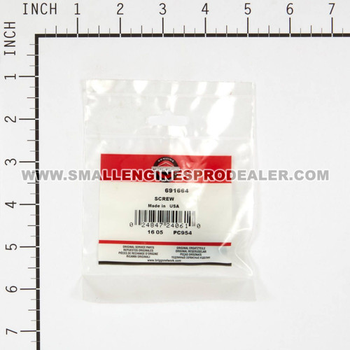 BRIGGS & STRATTON part 691664 - SCREW - Image 3