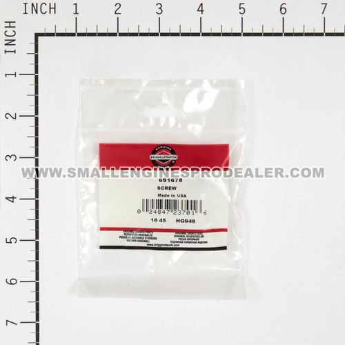BRIGGS & STRATTON part 691678 - SCREW - Image 3