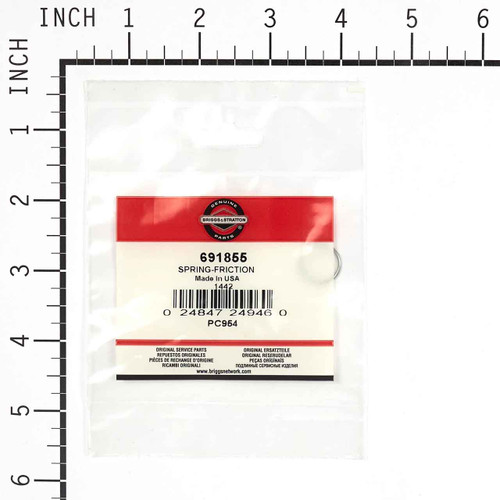 BRIGGS & STRATTON part 691855 - SPRING-FRICTION - (OEM part)