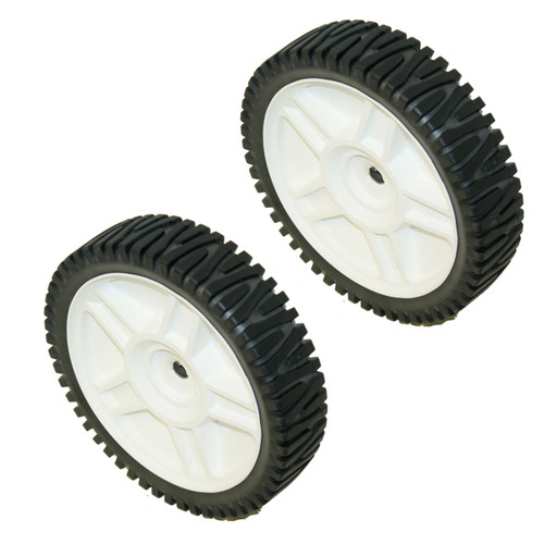 Husqvarna OEM WHEEL.8X1.75.5SPK.RAD3.BU3.WHI 581009204 (2 Pack)