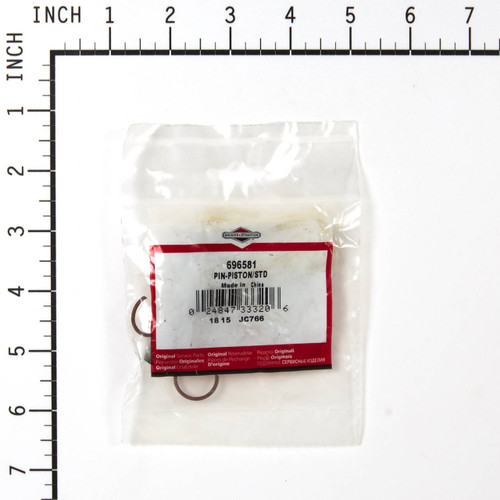 BRIGGS & STRATTON part 696581 - PIN-PISTON/STD - Image 1