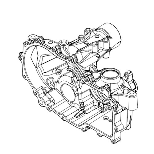 Hydro Gear Kit Main Housing LH Cntl 71425 - Image 1