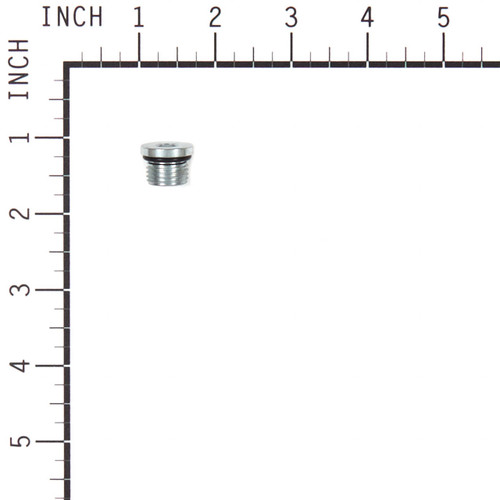 Hydro Gear Plug 9/16-18 Metal 9005110-5600 - Image 2