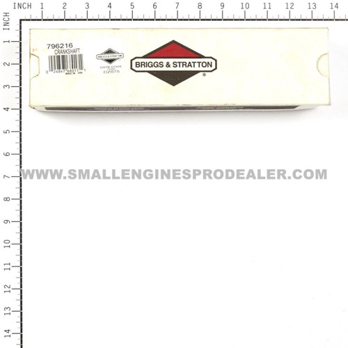 BRIGGS & STRATTON part 796216 - CRANKSHAFT - Image 3