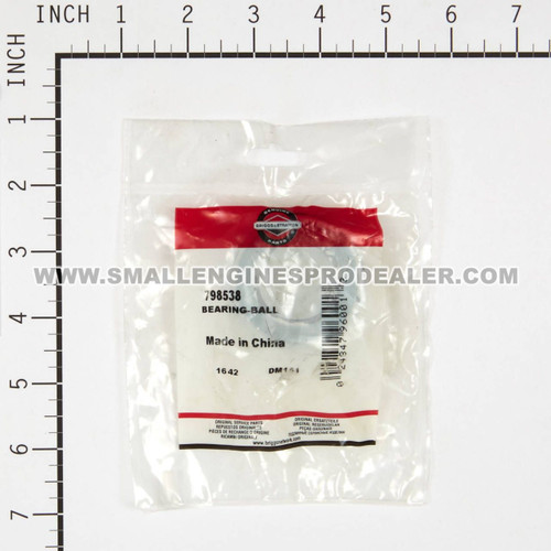 BRIGGS & STRATTON part 798538 - BEARING-BALL - Image 4