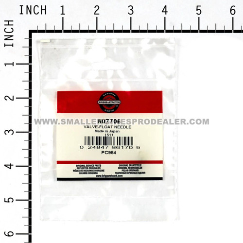 BRIGGS & STRATTON VALVE-FLOAT NEEDLE 807706 - Image 3