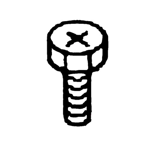 KOHLER 63 086 73-S - SCREW; PAN HEAD (Authentic OEM Part)