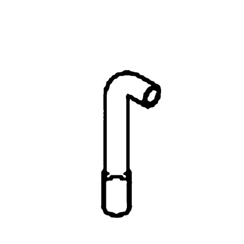 KOHLER 66 326 34-S - HOSE ASSEMBLY; BREATHER (Authentic OEM Part)