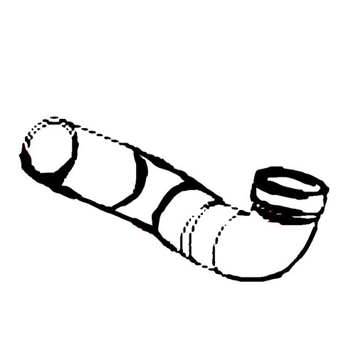 KOHLER 24 326 62-S - HOSE; AIR CLEANER (Authentic OEM Part)